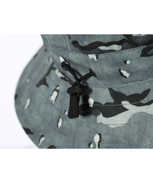 Snow Peak（スノーピーク）の「Printed Breathable Quick Dry Hat クイックドライ（ハット・メンズ・グレー/カーキ・1/2）」の11枚目の写真