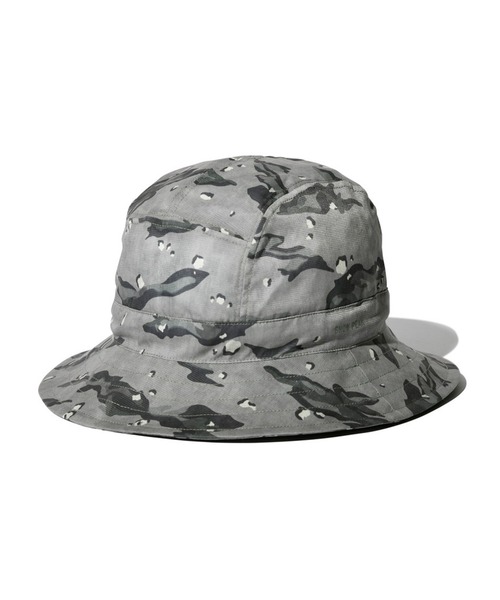 Snow Peak（スノーピーク）の「Printed Breathable Quick Dry Hat クイックドライ（ハット・メンズ・グレー/カーキ・1/2）」の5枚目の写真