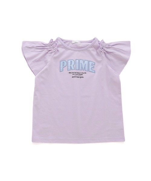 JENNI love(ジェニィラブ)の「2wayそでフリル肩あきTシャツ(Tシャツ/カットソー・キッズ・オフホワイト/ピンク/ラベンダー・130cm/140cm/150cm/160cm)」の17枚目の写真