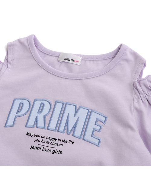 JENNI love(ジェニィラブ)の「2wayそでフリル肩あきTシャツ(Tシャツ/カットソー・キッズ・オフホワイト/ピンク/ラベンダー・130cm/140cm/150cm/160cm)」の18枚目の写真