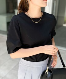 NOLLEY’S | BASIC 5分袖プルオーバーカットソー(Tシャツ/カットソー)