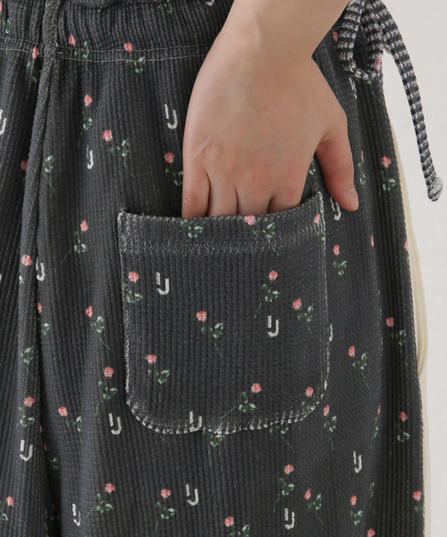 JOINT WORKS(ジョイントワークス)の「【irojikake/イロジカケ】 Rose pants(その他パンツ・レディース・ネイビー/ホワイト・FREE)」の14枚目の写真