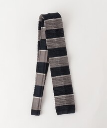 green label relaxing（グリーンレーベルリラクシング）の「＜Bleck＞6.5cm ボーダー ニットタイ ネクタイ（ネクタイ・メンズ）」