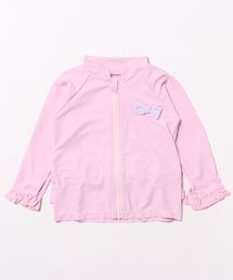 Kids Foret（キッズフォーレ）の「フリル付ラッシュガード（水着・キッズ）」