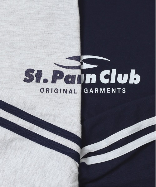 セール】【UNISEX】SAINTPAIN／EMBLEMラインロングスリーブT