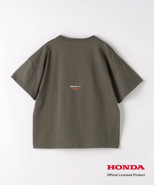 green label relaxing(グリーンレーベルリラクシング)の「【別注】<URBAMENT>TJ Honda Tシャツ 140cm-150cm(Tシャツ/カットソー・キッズ・ベージュ/ホワイト/ダークブラウン・150cm/140cm)」の4枚目の写真