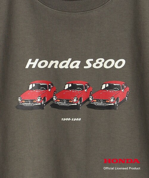 green label relaxing(グリーンレーベルリラクシング)の「【別注】<URBAMENT>TJ Honda Tシャツ 140cm-150cm(Tシャツ/カットソー・キッズ・ベージュ/ホワイト/ダークブラウン・150cm/140cm)」の7枚目の写真