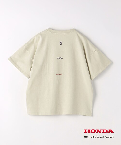 green label relaxing(グリーンレーベルリラクシング)の「【別注】<URBAMENT>TJ Honda Tシャツ 140cm-150cm(Tシャツ/カットソー・キッズ・ベージュ/ホワイト/ダークブラウン・150cm/140cm)」の10枚目の写真