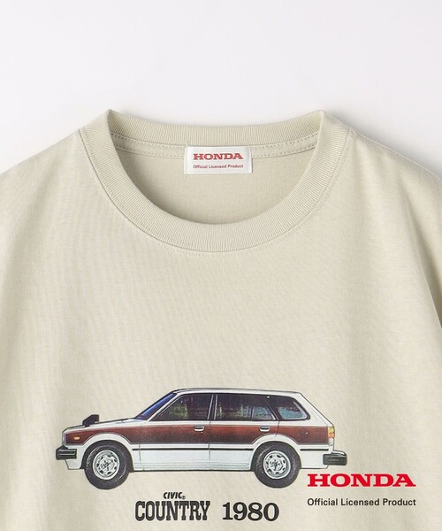 green label relaxing(グリーンレーベルリラクシング)の「【別注】<URBAMENT>TJ Honda Tシャツ 140cm-150cm(Tシャツ/カットソー・キッズ・ベージュ/ホワイト/ダークブラウン・150cm/140cm)」の11枚目の写真