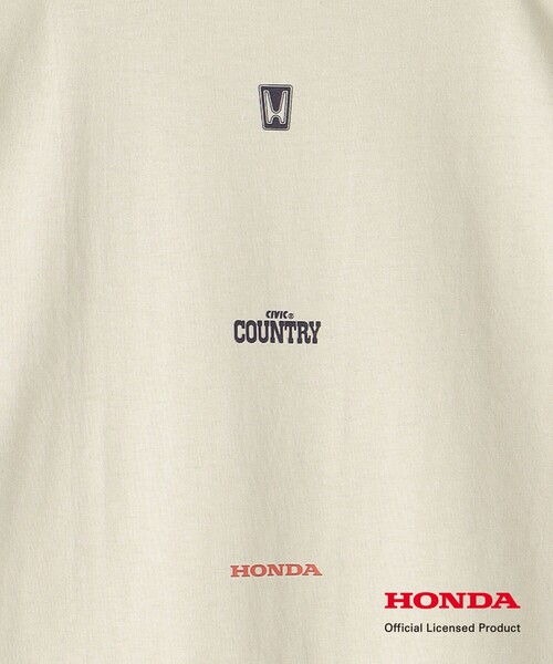 green label relaxing(グリーンレーベルリラクシング)の「【別注】<URBAMENT>TJ Honda Tシャツ 140cm-150cm(Tシャツ/カットソー・キッズ・ベージュ/ホワイト/ダークブラウン・150cm/140cm)」の13枚目の写真