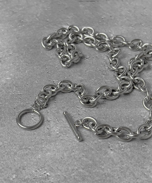 SBG(エスビー)の「SBG マンテルチェーンネックレス&ブレスレット2点セット(ネックレス・メンズ・シルバー・FREE)」の7枚目の写真