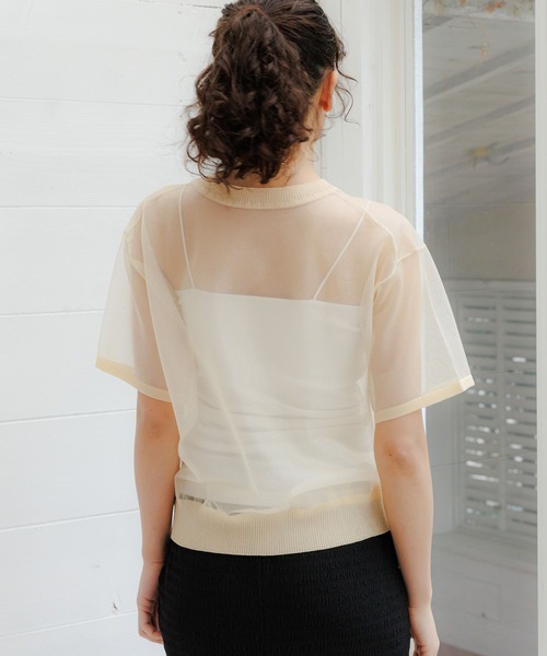 LAKOLE（ラコレ）の「ブラトップカップキャミ / 106664（キャミソール・レディース・ブラック/ライトベージュ/ブラウン系その他/オフホワイト・SMALL/MEDIUM）」の8枚目の写真