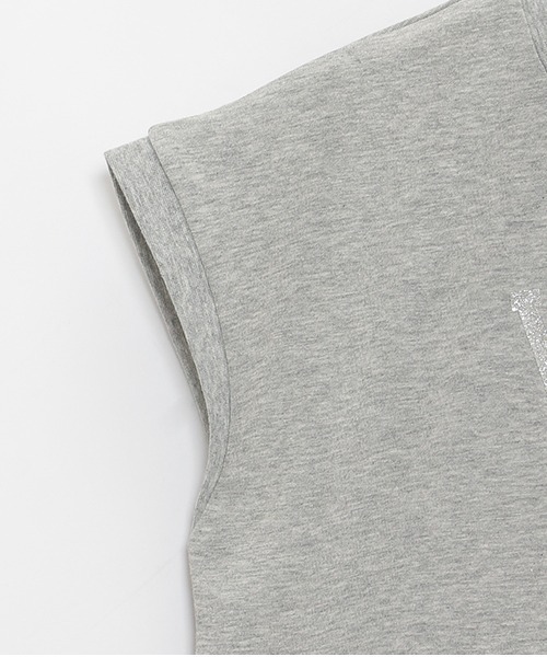 【セール】【AMI】2WAYチュールキャミインナーTシャツセット（アンサンブル）｜pom ponette junior（ポンポネットジュニア）