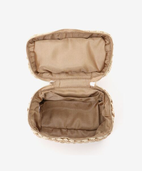 MAJESTIC LEGON（マジェスティックレゴン）の「ペーパーバニティーバッグ（ショルダーバッグ・レディース・アイボリー・FREE）」の9枚目の写真