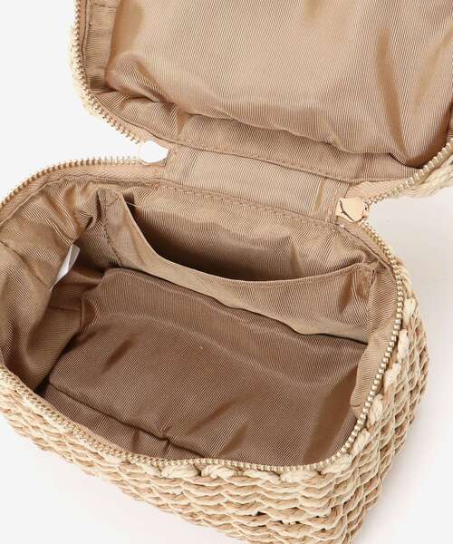 MAJESTIC LEGON（マジェスティックレゴン）の「ペーパーバニティーバッグ（ショルダーバッグ・レディース・アイボリー・FREE）」の10枚目の写真