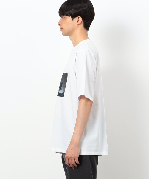 COMME CA ISM(コムサイズム)の「【接触冷感機能】Feel-Cool フォトTシャツ 「Starry sky」(Tシャツ/カットソー・メンズ・ホワイト・M/L)」の5枚目の写真