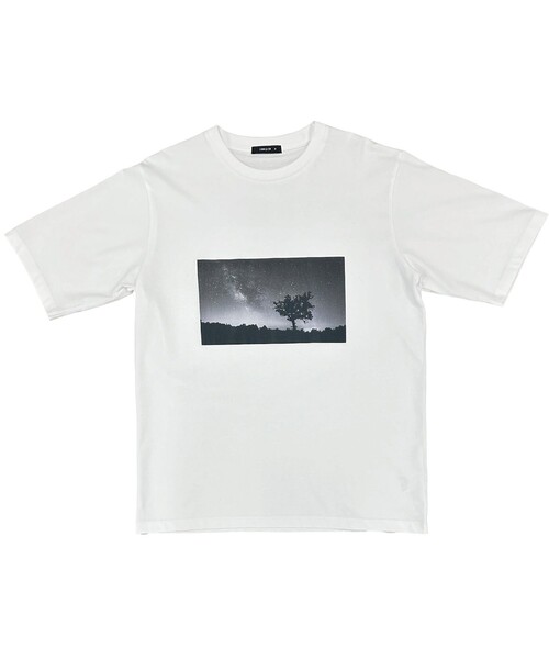 COMME CA ISM(コムサイズム)の「【接触冷感機能】Feel-Cool フォトTシャツ 「Starry sky」(Tシャツ/カットソー・メンズ・ホワイト・M/L)」の12枚目の写真