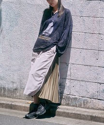 DROIT BELLO(ドロイトベロ)サイドZIPプリーツスカート