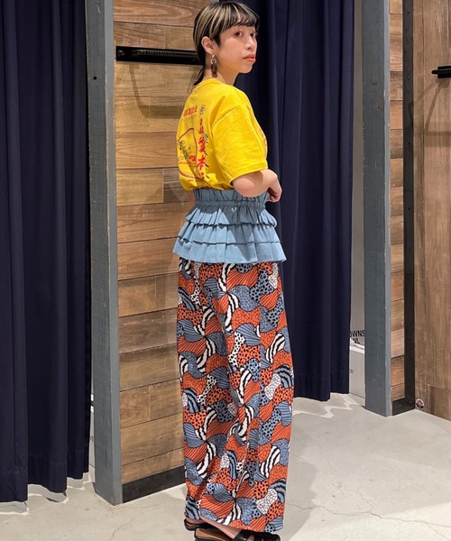 RODEO CROWNS WIDE BOWL（ロデオクラウンズワイドボウル）の「DENIM MULTI WAY FRILL ACCE（付け襟・レディース・ブルー/ライトブルー・FREE）」の21枚目の写真