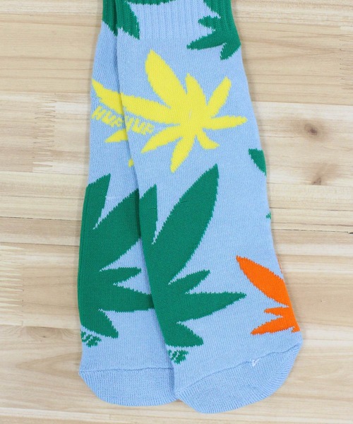 HUF(ハフ)の「アブストラクトプラントライフソックス 靴下 ABSTRACT PLANTLIFE SOCK(ソックス/靴下・メンズ・ナチュラル/ブルー・OS)」の5枚目の写真