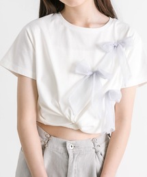 リボンTシャツ 1041060740