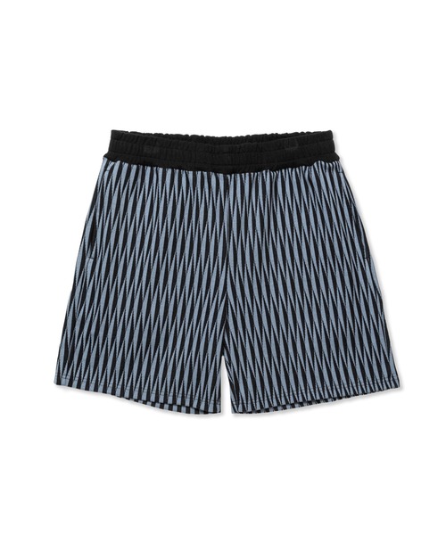 CALEE（キャリー）の「DIAMOND JACQUARD RELAX SHORTS（その他パンツ・メンズ・ネイビー/ブラウン・MEDIUM/LARGE/X-LARGE）」の8枚目の写真