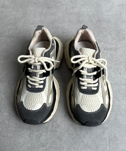 DouDou(ドゥドゥ)の「【WEB限定】DADスニーカー(スニーカー・レディース・グレー・24cm/25cm/23cm)」の2枚目の写真