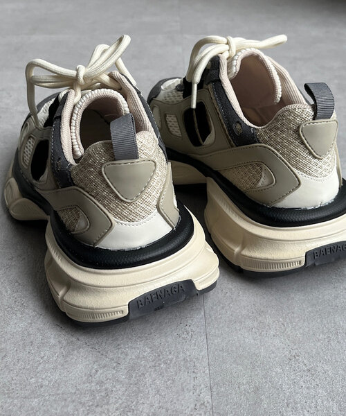 DouDou(ドゥドゥ)の「【WEB限定】DADスニーカー(スニーカー・レディース・グレー・24cm/25cm/23cm)」の5枚目の写真