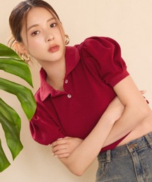 FOREVER 21 | 【ミチ】ショートポロシャツ(ポロシャツ)
