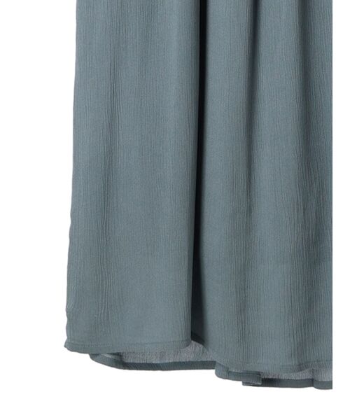 Green　Parks（グリーンパークス）の「I　楊柳クレープボリュームキャミワンピース（ワンピース・レディース・ブラック/ブルー/ミント/イエロー・FREE）」の5枚目の写真