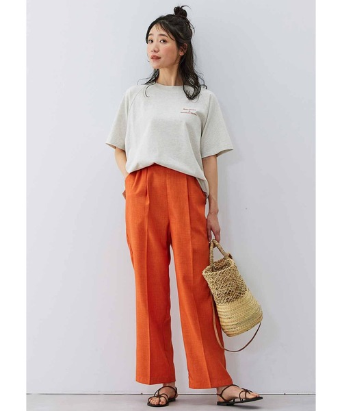 Live in comfort（リブインコンフォート）の「リブ　イン　コンフォート　今すぐ飛んでいきたくなっちゃう！プランナーの愛がこもったＯＫＩＮＡＷＡショップＴシャツ（Tシャツ/カットソー・レディース・ベージュ系その他/ホワイト系その他/ネイビー・4/2/3/8/6/7/5）」の10枚目の写真