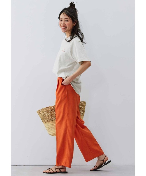 Live in comfort（リブインコンフォート）の「リブ　イン　コンフォート　今すぐ飛んでいきたくなっちゃう！プランナーの愛がこもったＯＫＩＮＡＷＡショップＴシャツ（Tシャツ/カットソー・レディース・ベージュ系その他/ホワイト系その他/ネイビー・4/2/3/8/6/7/5）」の11枚目の写真