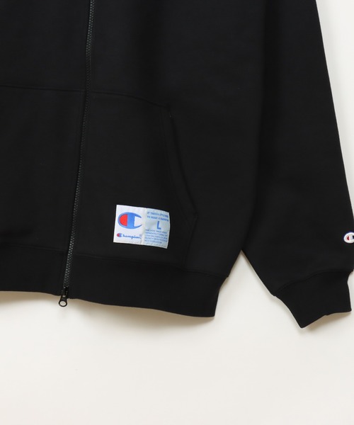 Champion(チャンピオン)の「【Champion/チャンピオン】メンズ アクションスタイル ジップフーデッドスウェットシャツ(パーカー・メンズ・グレー/ブラック/ダークブラウン/オートミール・LARGE/MEDIUM/X-LARGE)」の18枚目の写真