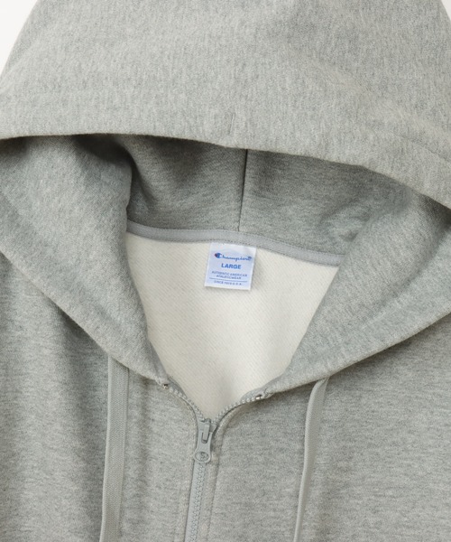 Champion(チャンピオン)の「【Champion/チャンピオン】メンズ アクションスタイル ジップフーデッドスウェットシャツ(パーカー・メンズ・グレー/ブラック/ダークブラウン/オートミール・LARGE/MEDIUM/X-LARGE)」の21枚目の写真