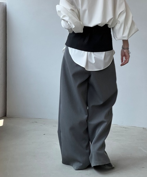 chuclla（チュクラ）の「ベストライク ウエストビスチェ chw24s078（ベスト・レディース・ブラック・S/M）」の5枚目の写真