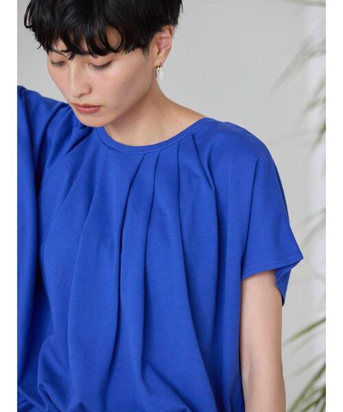 AMERICAN HOLIC(アメリカンホリック)の「フレンチスリーブタックプルオーバー(Tシャツ/カットソー・レディース・ブラック/ブルー/オフホワイト・L/M)」の21枚目の写真