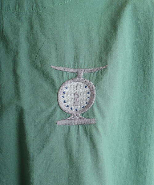 Emago（イマゴ）の「EMAGO それ何グラム？刺繍ブラウス（シャツ/ブラウス・レディース・ホワイト/グリーン/ブルー・FREE）」の9枚目の写真