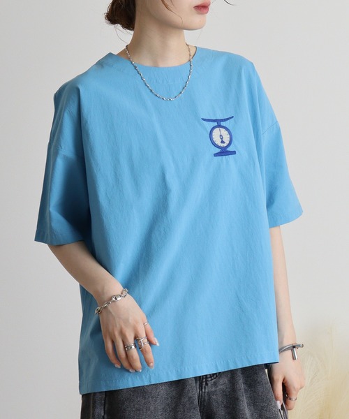 Emago（イマゴ）の「EMAGO それ何グラム？刺繍ブラウス（シャツ/ブラウス・レディース・ホワイト/グリーン/ブルー・FREE）」の20枚目の写真