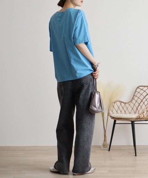 EMAGO それ何グラム？刺繍ブラウス（シャツ/ブラウス）｜Emago