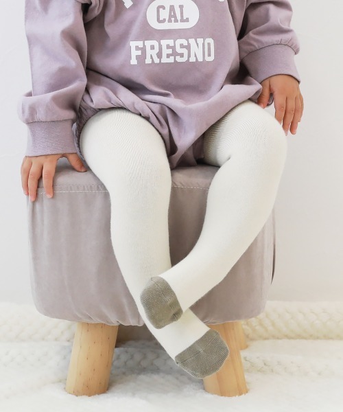 セール】ベビー バイカラータイツ(滑り止め付き)（その他ベビー