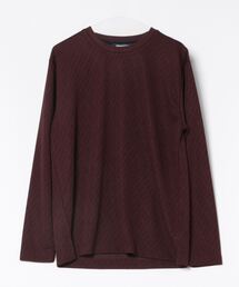 UNION STATION | ジオメトリックジャガードクルーネックT(スウェット)