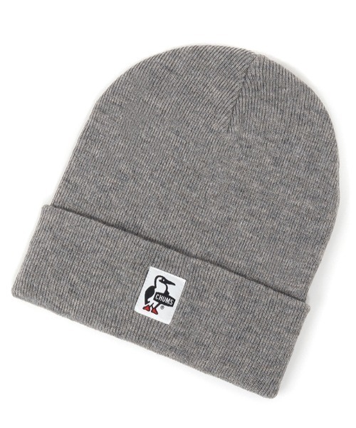 CHUMS（チャムス）の「【CHUMS】Kid's Knit Cap / キッズニットキャップ（ニットキャップ/ビーニー・キッズ・ネイビー/サンドベージュ/アイボリー/ブラック/ヘザーグレー・FREE）」の4枚目の写真