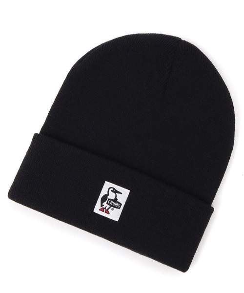 CHUMS（チャムス）の「【CHUMS】Kid's Knit Cap / キッズニットキャップ（ニットキャップ/ビーニー・キッズ・ネイビー/サンドベージュ/アイボリー/ブラック/ヘザーグレー・FREE）」の3枚目の写真