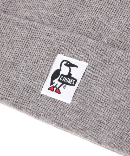 CHUMS（チャムス）の「【CHUMS】Kid's Knit Cap / キッズニットキャップ（ニットキャップ/ビーニー・キッズ・ネイビー/サンドベージュ/アイボリー/ブラック/ヘザーグレー・FREE）」の7枚目の写真