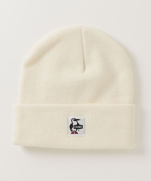 CHUMS（チャムス）の「【CHUMS】Kid's Knit Cap / キッズニットキャップ（ニットキャップ/ビーニー・キッズ・ネイビー/サンドベージュ/アイボリー/ブラック/ヘザーグレー・FREE）」の9枚目の写真
