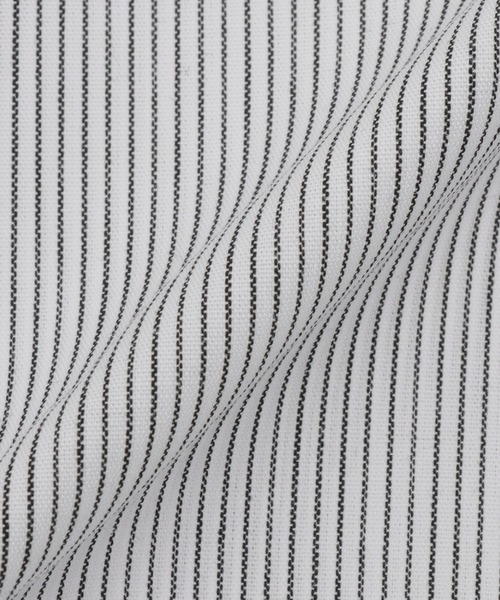 TOKYO SHIRTS（トウキョウシャツ）の「形態安定ノーアイロン ボタンダウン 長袖ビジネスワイシャツ（ビジネスシャツ・メンズ・グレー・首回り43cm-裄丈86cm/首回り43cm-裄丈82cm/首回り42cm-裄丈86cm/首回り42cm-裄丈82cm/首回り41cm-裄丈86cm/首回り41cm-裄丈82cm/首回り39cm-裄丈84cm/首回り39cm-裄丈80cm/首回り37cm-裄丈80cm/首回り37cm-裄丈84cm）」の5枚目の写真