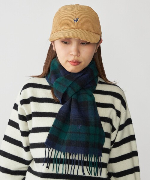 SHIPS（シップス）の「【WEB限定】SHIPS: ワンポイント ロゴ 刺繍 コーデュロイ オーバーフィット キャップ（キャップ・メンズ・ネイビー/ベージュ/グレー/ブラック・ONE SIZE）」の19枚目の写真