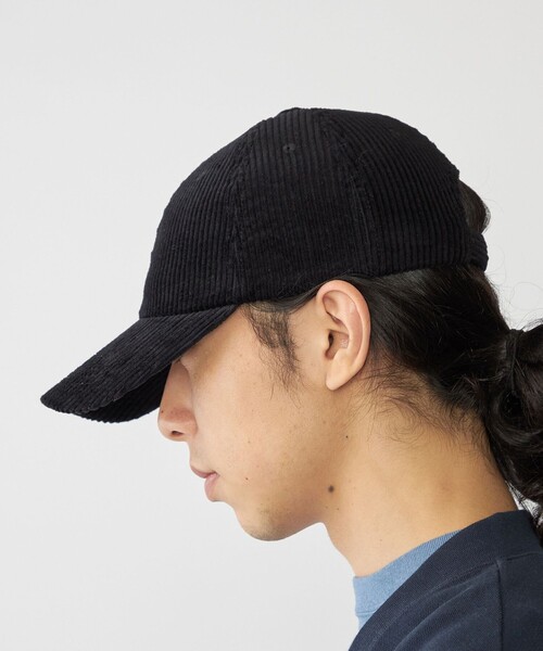 SHIPS（シップス）の「【WEB限定】SHIPS: ワンポイント ロゴ 刺繍 コーデュロイ オーバーフィット キャップ（キャップ・メンズ・ネイビー/ベージュ/グレー/ブラック・ONE SIZE）」の17枚目の写真