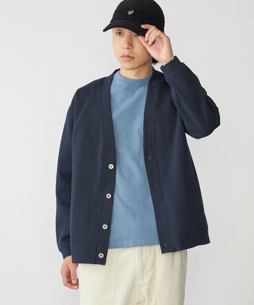 SHIPS（シップス）の「【WEB限定】SHIPS: ワンポイント ロゴ 刺繍 コーデュロイ オーバーフィット キャップ（キャップ・メンズ・ネイビー/ベージュ/グレー/ブラック・ONE SIZE）」の16枚目の写真