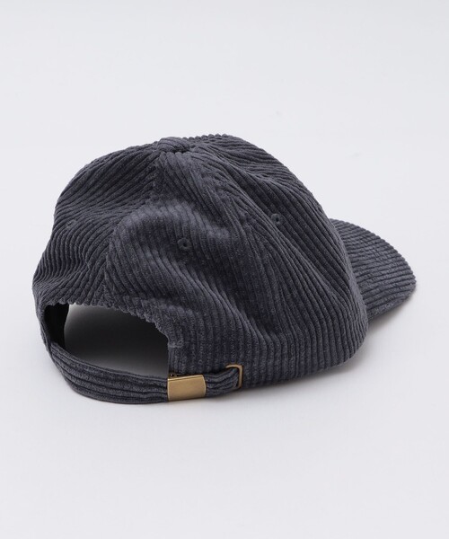 SHIPS（シップス）の「【WEB限定】SHIPS: ワンポイント ロゴ 刺繍 コーデュロイ オーバーフィット キャップ（キャップ・メンズ・ネイビー/ベージュ/グレー/ブラック・ONE SIZE）」の11枚目の写真